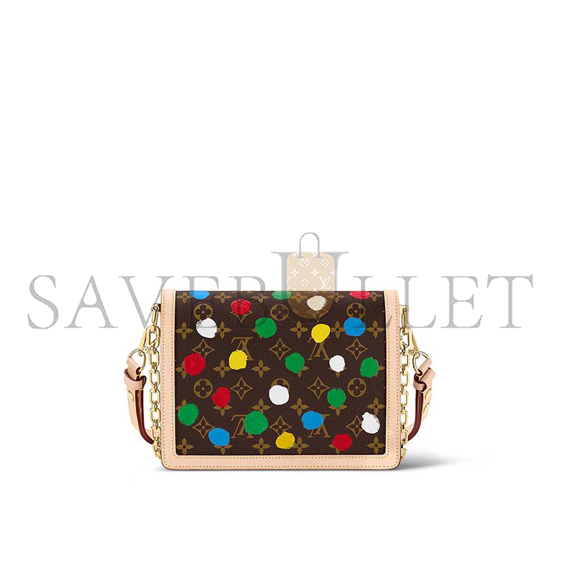 LOUIS VUITTON MASTER LV X YK DAUPHINE MM M46432 (25*17*10.5cm)